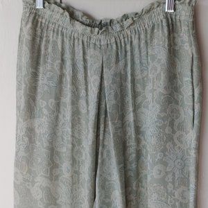 Beau Geste Julian Hsiung 100% Silk Pants Vintage
